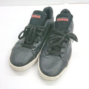 ◇ Reebok リーボック 1020FX0679 スニーカー サイズ25 ブラック メンズ E