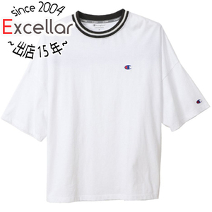 【ゆうパケット対応】CHAMPION チャンピオン M サイズ ビッグTシャツ CW-RS303 ホワイト [管理:1400001579]