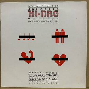 2枚組 LP『 GREATEST HI-NRG HITS 』 JIMMY RUFFIN & JACKSON MOORE / I