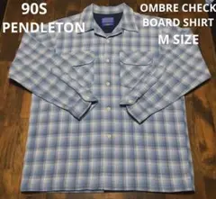 90S 〜　PENDLETON　オンブレチェック　ボードシャツ　ヴィンテージ