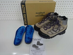 mont-bell ティトンブーツ レディース+インソール 1129326 ゴアテックス 登山 靴 030303002