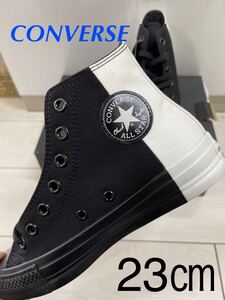 ☆未使用・限定☆CONVERSE ALL STAR 100 MONOPANEL HI コンバース　オールスター　100 モノパネル　ハイ　ブラック　ホワイト　レディース