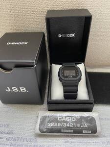 【限定品】三代目ＪSOUL BROTHERS ／アパレルブランド★J.S.B.×CASIO／G-SHOCK コラボ★腕時計