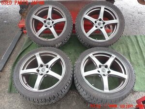 2UPJ-16129040]ランエボ10(CZ4A)社外 タイヤ　ホイール　4本セット 245/40R18 中古