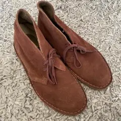 【希少】Clarks デザートブーツ ワインレッド 27cm程度 クラークス