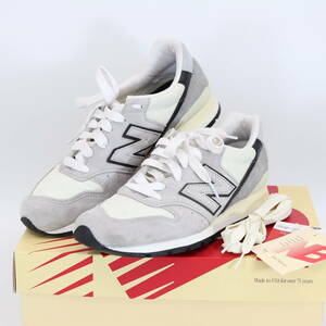 7975 - 100 NEW BALANCE ニューバランス U996TG US10 28.0cm グレー ブラック スエード アメリカ製 ビームス