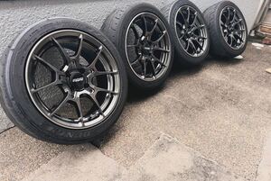 RAYS(レイズ)VOLKRACING(ボルクレーシング)G025(HK)16インチ 7J+25 FACE4 4H 100 ZIII、ロードスター、フィット、ノートニスモ　