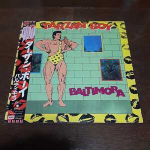 レア！！BALTIMORA / TARZAN BOY /OBI,帯,JAPAN PROMO,日本盤,ITALO DISCO