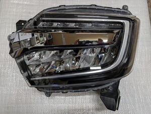 美品 ホンダ N BOX カスタム F3/4 LED ヘッドライト ランプ 左 助手席 STANLEY W3106 刻印J2 破損無し s102