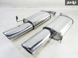 ★ストア出品/希少★ 社外 GS151 15系 クラウン マジェスタ ステンレス オーバルマフラー 出口 リアピース 左右セット 即納 ★