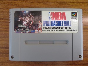 KME13462★SFCソフトのみ NBAプロバスケットボール NBA PRO BASKETBALL 起動確認済み クリーニング済み スーファミ