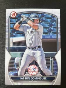 Topps Bowman 2023 MEGA BOX #BP-18 JASSON DOMINGUEZ ジェイソン・ドミンゲス New York Yankees ニューヨーク・ヤンキース