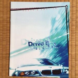 BMW / POWER & EMOTION / Drive it. / 徳大寺有恒 小谷実可子 萩原秀輝 関谷正徳 鈴木正文