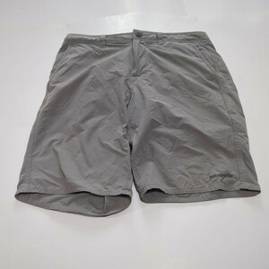 ☆訳アリ パタゴニア patagonia ハーフパンツ ショートパンツ グレー ショーツ　W32 メンズ　速乾　ゴルフ　