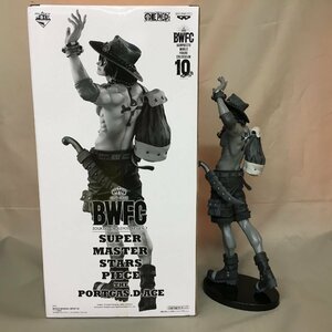 【中古品B】BANDAI(バンダイ) アミューズメント一番くじ ワンピース BWFC 造形王頂上決戦3 エース C 白黒トーン彩色（063111）