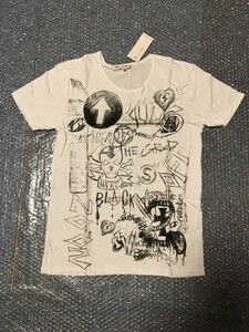 新品未使用 HARE ハレ スカルプリントTシャツ Ｍサイズ ホワイト