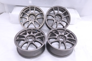 48-489★1本未使用品 ワーク エモーション ホイール 4本セット 17×7J ＋47 4穴 PCD 100 ハブ径約60ｍｍ WORK (UK)