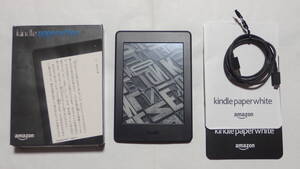 amazon 3G+Wi-Fi接続 kindle paperwhite 第7世代 4GB 広告なし DP75SDI 動作品