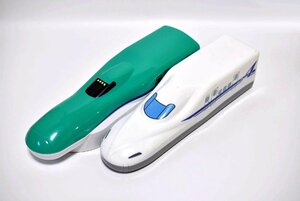 のぞみ N700A & 北海道はやぶさの駅弁の空容器 弁当箱 中古品