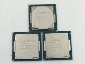 ♪▲【Intel インテル】Core i3-8100 CPU 部品取り 3点セット SR3N5 まとめ売り 0725 13