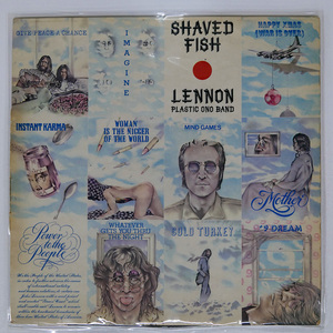 UK盤 JOHN LENNON/シェイヴド・フィッシュ（ジョン・レノンの軌跡）/APPLE PCS7173 LP