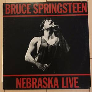 ■BRUCE SPRINGSTEEN■ブルーススプリングスティーン■Nebraska Live / 1LP / 歴史的名盤 / レコード / アナログ盤