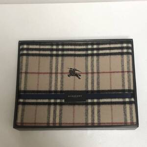 激レア/廃盤品【送料無料】新品未使用/正規品/Burberry/ウール毛布/西川産業株式会社/日本製/シングルサイズ/寝具/ノバチェック/冬(Y121)