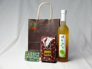 冬の贈り物お歳暮 ギフトセット リキュールセット( 完熟梅の味わいと日本酒のうまみをたっぷりの梅リキュール うめとろ500ｍｌ 7％奥の松