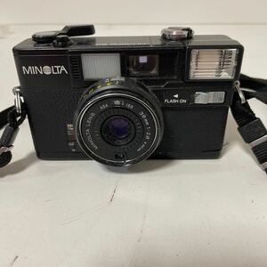 【1円スタート】　MINOLTA フィルムカメラ Hi-MATIC S2コンパクトフィルムカメラ ジャンク品