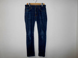 NUDIE JEANS　　ヌーディージーンズ　　スキニー　　デニムジーンズ 　 TAPE TED NJ4069　　W31　　　　　（３E　　ハ大