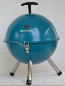 新品　Blaue Feuerkugel　海外製BBQグリル　キャンプにも/バーベキューグリル/欧米スタイル