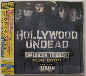 ◆CD+DVD◆HOLLYWOOD UNDEAD／アメリカン・トラジディ ～ウルトラ・デラックス・エディション◆初回限定DVD付き・帯有り国内盤