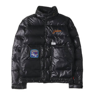 WTAPS ダブルタップス ジャケット サイズ:S / 00s ワッペン付き スナップボタン ガルフ ダウンジャケット (GULF / JACKET) / ブラック