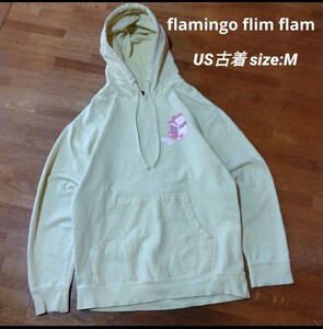 ☆送料無料☆ flamingo flim flam US古着 パーカー Men