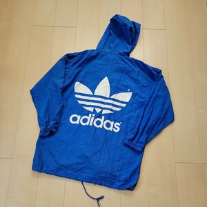 ★adidas ビンテージ ビッグロゴ コーチジャケット　ナイロンコート