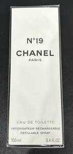 CHANEL　シャネル　香水　N°19　No.19　EAU DE TOILETTE　100ml　未開封　フレグランス