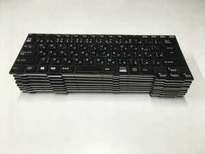 A17204タ)FUJITSU LIFEBOOK A574/Kなど用MP-11A5 日本語キーボード 中古動作品10枚セット