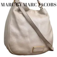 ◆美品◆Marcby Marc Jacobs ショルダーバッグレザー2Way白系