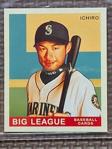 2007 Upper Deck Goudey #104 ICHIRO SUZUKI Green Back Mini Seattle Mariners Orix Blue Wave