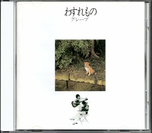 【中古CD】グレープ（さだまさし）/わすれもの/2005年リマスター盤