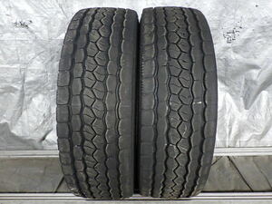 UT2209-ブリヂストン M800 265/60R22.5 143/140J 中古 2本セット オールシーズンタイヤ 2021年製