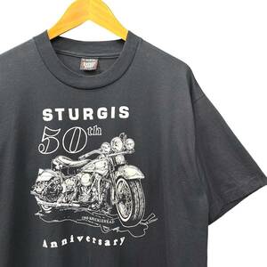 90s ビンテージ ハーレーダビッドソン ナックルヘッド STURGIS プリントTシャツ XL USA製 90年代 ヴィンテージ バイカー チョッパー