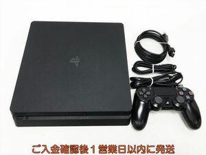 【1円】PS4 本体 セット 500GB ブラック SONY PlayStation4 CUH-2200A 初期化/動作確認済 FW11.52 M03-158tm/G4