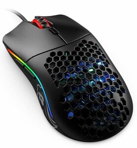 【中古】Glorious ゲーミングマウス Model O- Mouse Matt Black 小型 軽量 ハニカムデザイン オムロンスイッチ搭載 1 マットブラック【国内