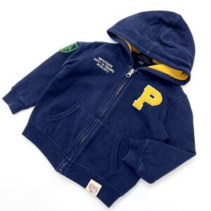 POLO RALPH LAUREN ☆ 可愛い赤ちゃん用◎ キッズ 90サイズ スウェット パーカー ネイビー 親子アメカジ◎ ポロラルフローレン■S1540