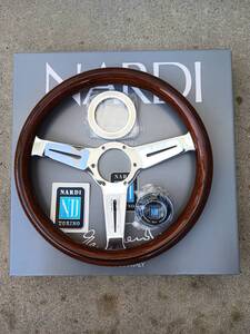 ★未使用 正規品 NARDI ナルディ CLASSIC クラシック ウッド&ポリッシュスポーク 33パイ N100★