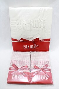 PINK HOUSE / 寝具セット ピンク/オフ H-24-12-28-1059-LO-ZA-NS-ZH