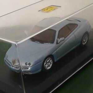 ミニカーコレクション大放出top modelトップモデルコレクション　ALFA ROMEOアルファロメオGTV2000ブルー1/43スケール　イタリア製