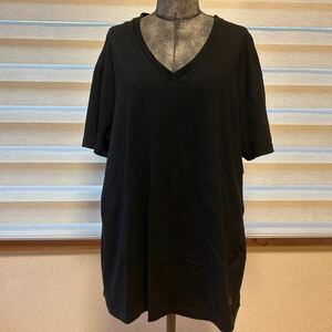 古着Tシャツ　POLO Ralph Lauren Vネック 黒