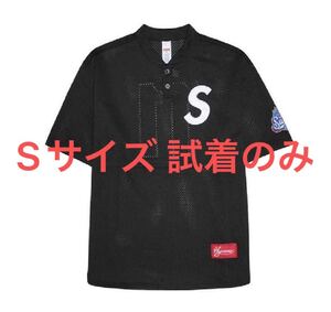 シュプリーム S Logo Baseball Navy